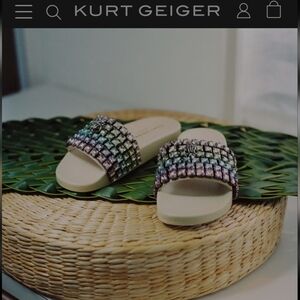 Kurt Geiger Colorful Embellished Sandals